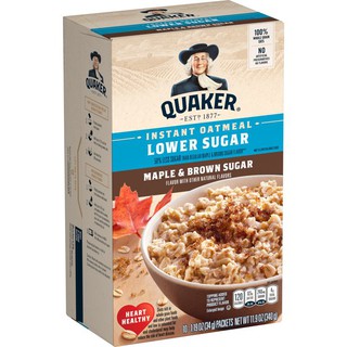 Yến mạch Quaker (Yến mạch ăn liền Quaker) đủ vị