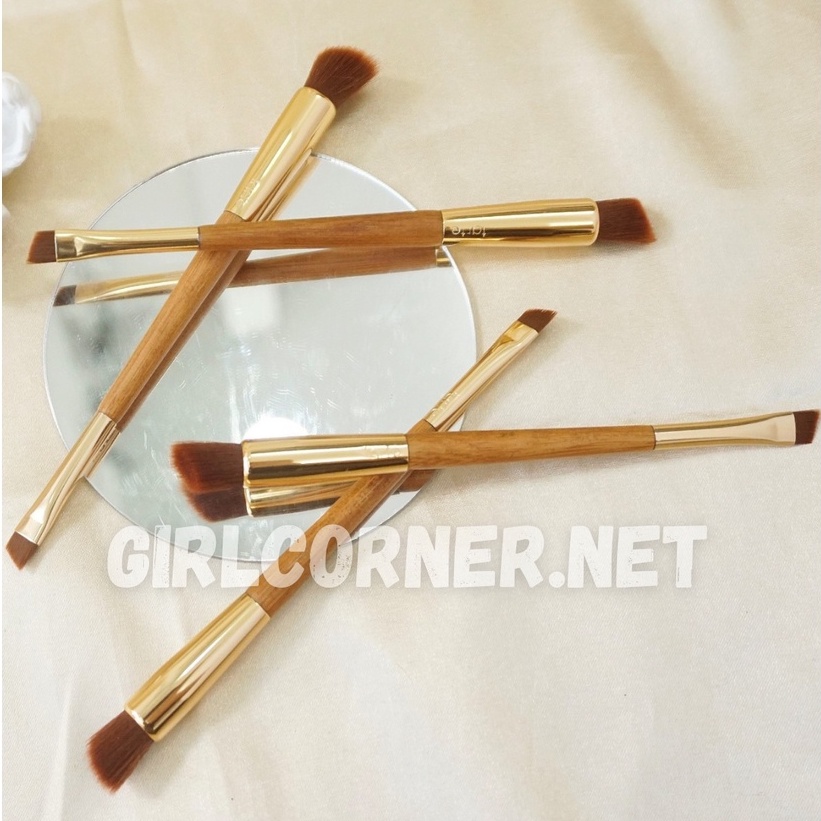 Cọ mày bột đa chức năng Tarte - Tarte Frame Worker Double Ended Bamboo Powder Brush