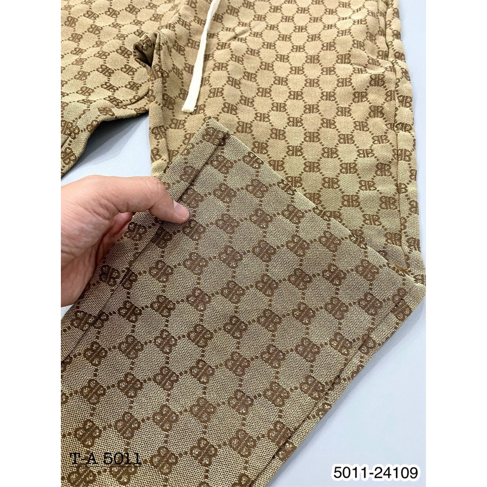 Quần Dài Chất Thô GC Balen Logo Nhỏ Siêu Net - Quần Dài GC Balen Nam Logo Thêu Cao Cấp