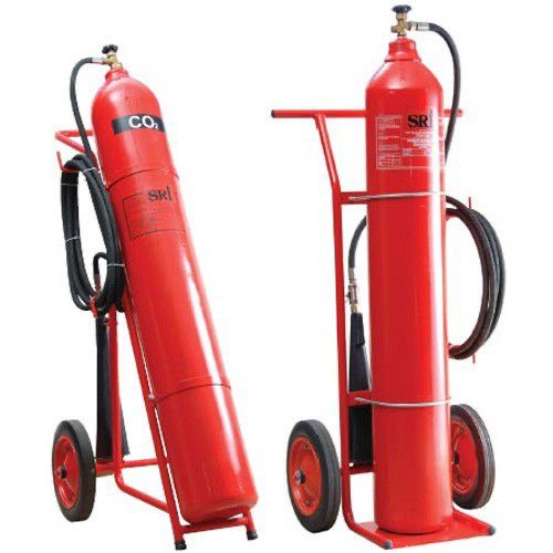 Bình chữa cháy xe đẩy khí CO2 24kg Samwoo MT24