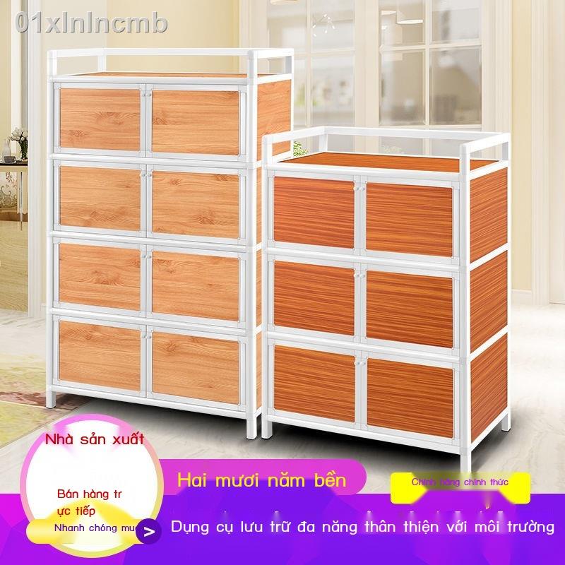 ☒ ☽ (Mới về)01xlnlncmbTủ bếp gia đình không gỉ tủ lưu trữ đa chức năng tiết kiệm đơn giản