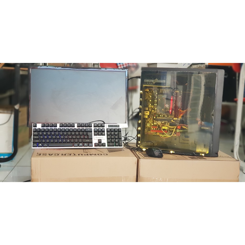 (HOT SALE) Máy vi tính chơi game lol max setting, A8 5600K, Ram 8GB, AMD Radeon HD 7560D, kèm màn hình 22inch