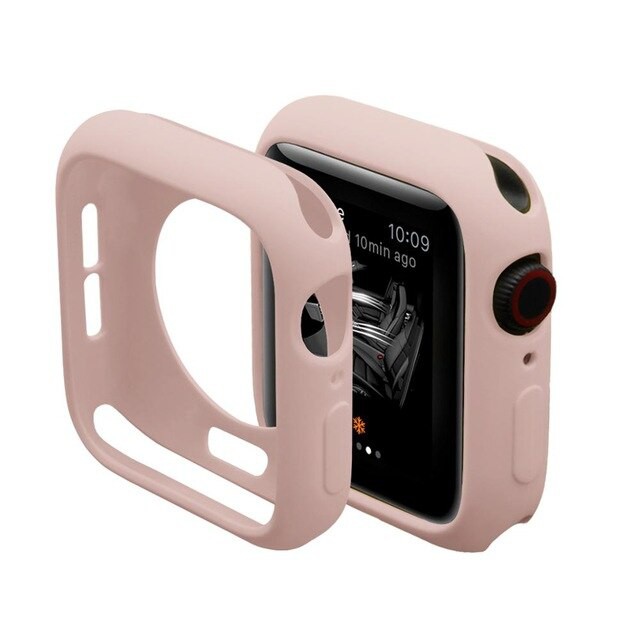 Ốp bảo vệ đồng hồ bằng silicon mềm nhiều màu cho Apple Watch iWatch Series 5/4/3/2/1 38mm 40mm 42mm 44mm