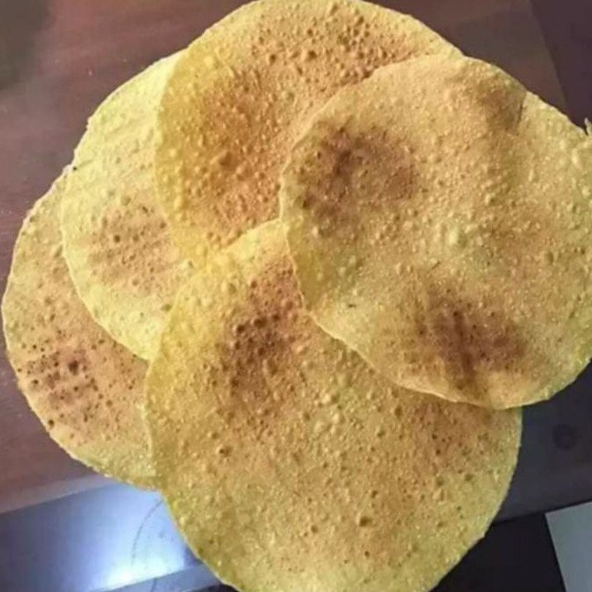 Bánh tráng khoai lang gừng Bình Định - Bánh đa khoai đường kính 25cm