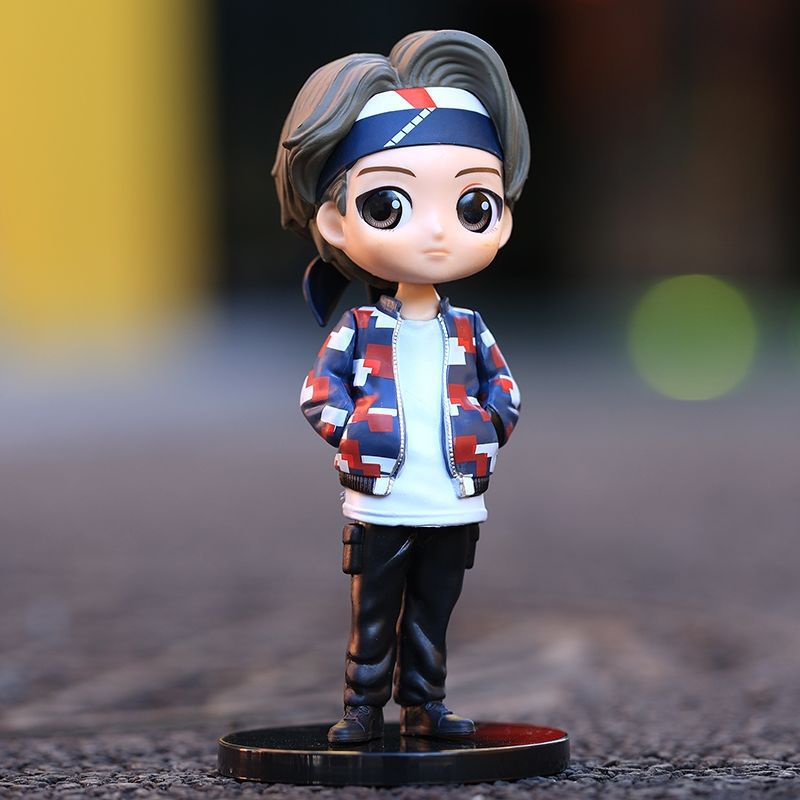 Mô hình BTS chibi Jungkook Jimin V Jin JHope RM Suga Bangtan Boys Tinytan - tiệm Đồ chơi Beocaz quà tặng dễ thương