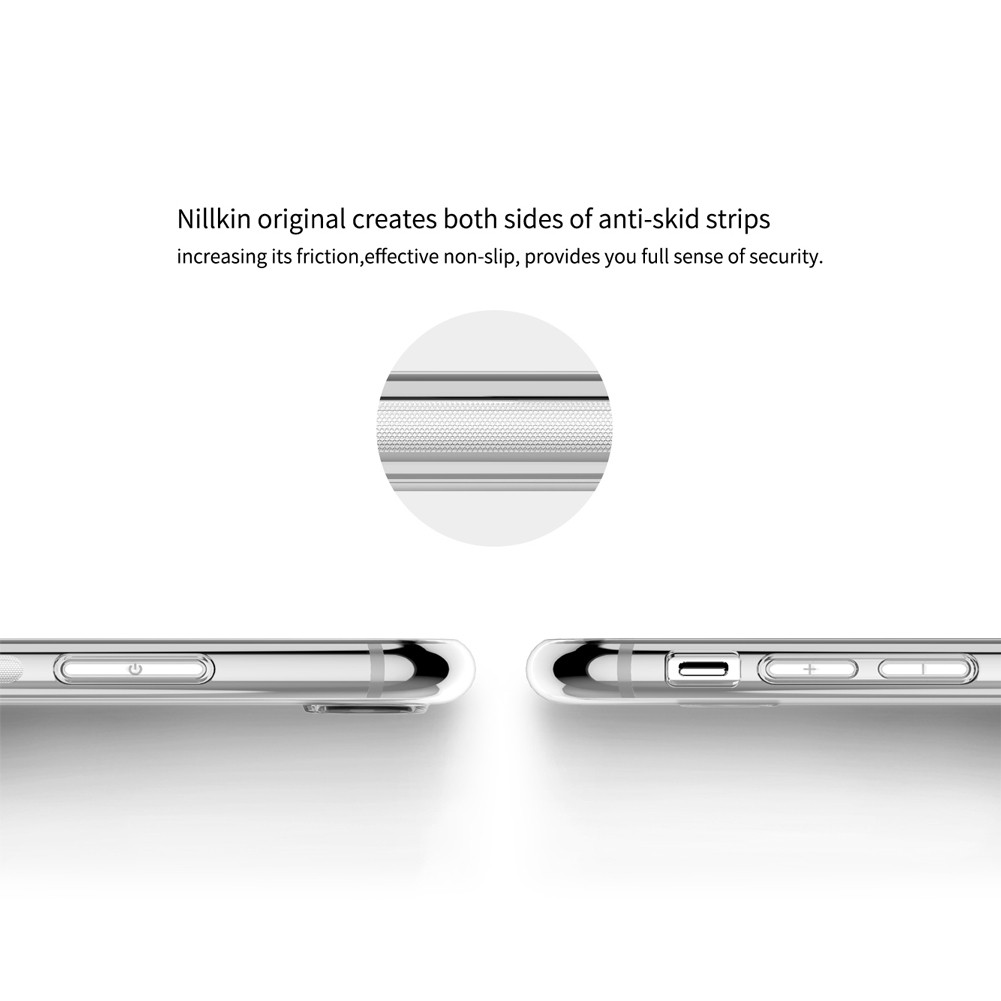 Ốp điện thoại NILLKIN bằng silicon mềm siêu mỏng 0.6mm cho Iphone XR