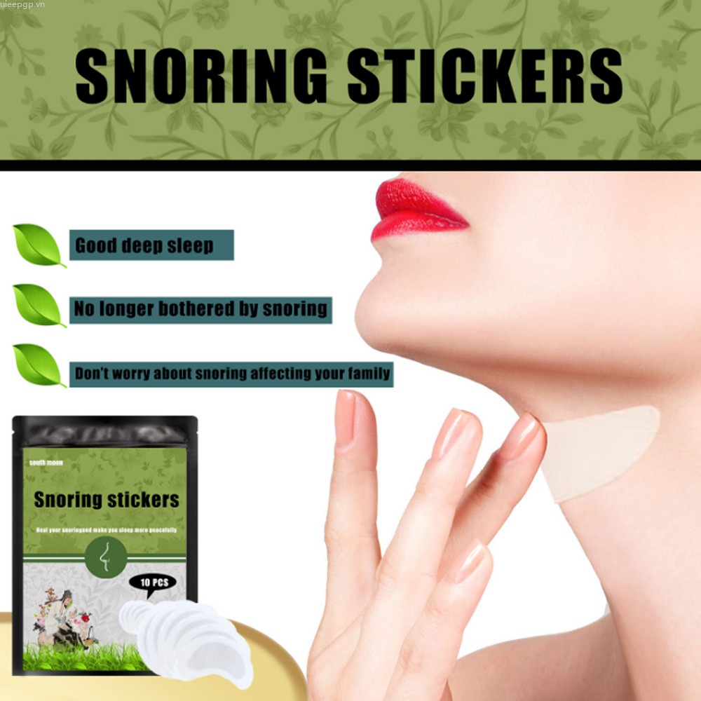 [Hàng mới về] Set 10 miếng dán chống ngáy khi ngủ