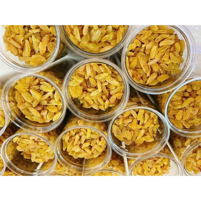 1 lon 500gr nho vàng tự nhiên