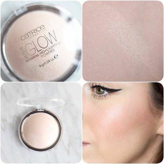 Phấn Highlight Catrice High GLOW Mineral HighLighting 💖 𝘍𝘳𝘦𝘦𝘴𝘩𝘪𝘱 💖 Phấn Nền Bắt Sáng Phù Hợp Mọi Loại Da - Kun Store