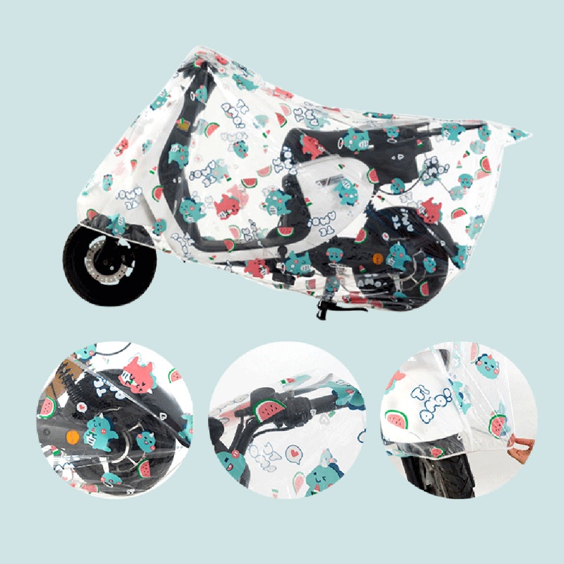 Vỏ Bọc Chống Nắng Chống Thấm Nước Giặt Được Cho Xe Máy Scooter