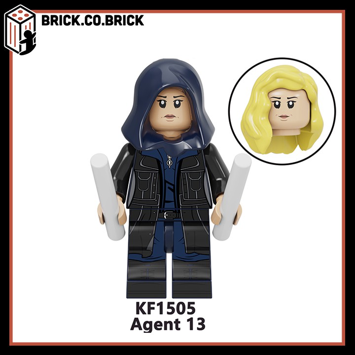 The Falcon and The Winter Soldier Đồ chơi Non Lego Super Hero Siêu anh hùng MCU Marvels mô hình US Agent Sharon KF6135