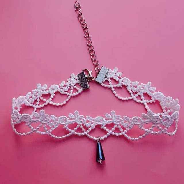 Vòng cổ ren thời trang nữ xinh - Maben