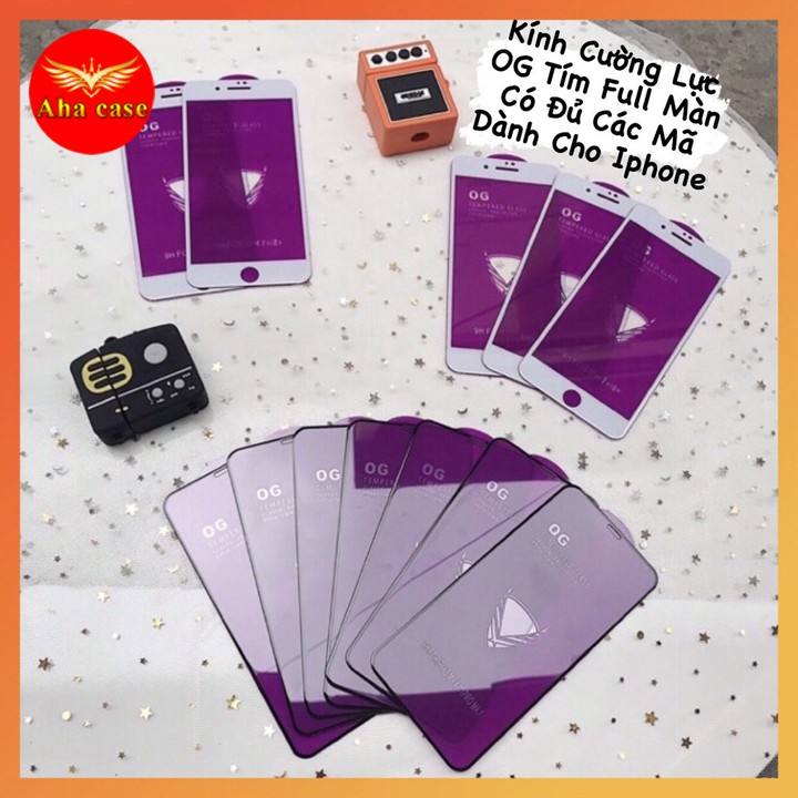 Kính cường lực iPhone 12 mini, 12, 12 Pro, cường lực ip 12 Pro max Full màn + Tặng kèm bộ giấy lau