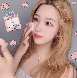 Phấn phủ nén kiềm dầu Eglips Blur Power Pact Peach Edition