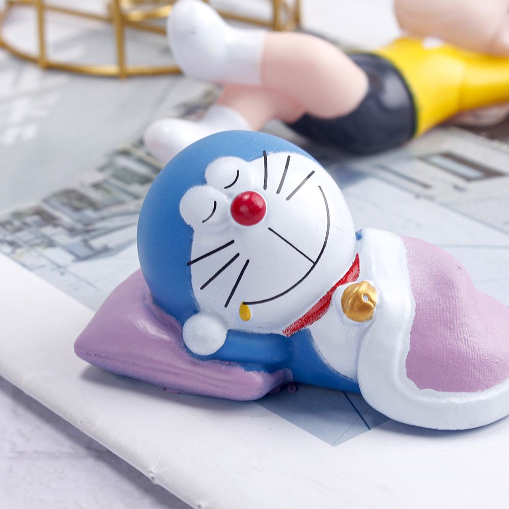 Mô hình nhân vật Doraemon đáng yêu trang trí bánh kem