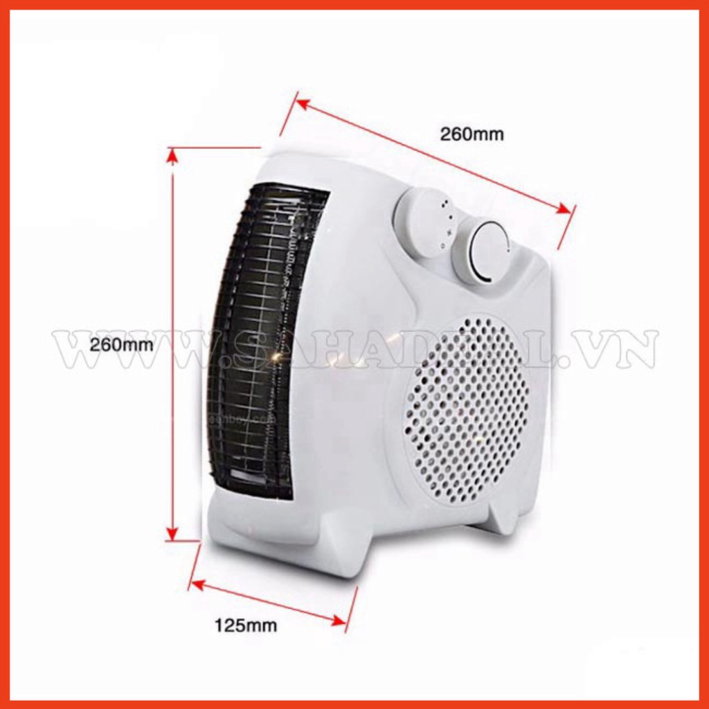 Quạt sưởi cho bé, máy sưởi mini hai chế độ MG-01, an toàn nhỏ gọn, tiện sử dụng