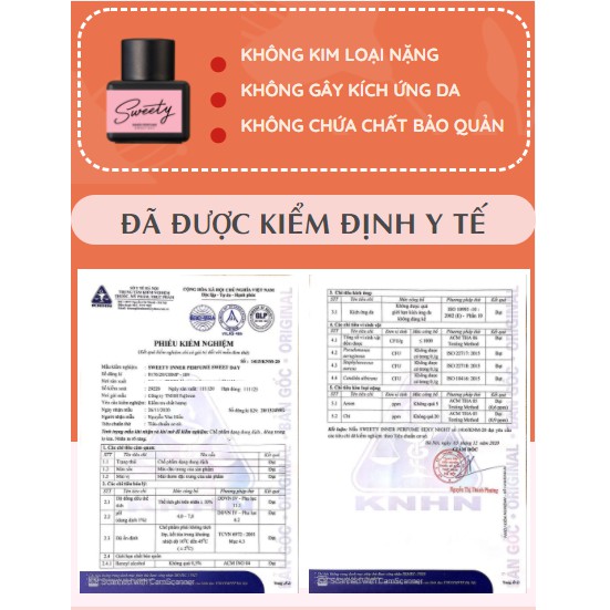 Nước hoa vùng kín Lagumi Sweety cho nữ dưỡng ẩm, giảm thâm, giảm lão hóa 5ml