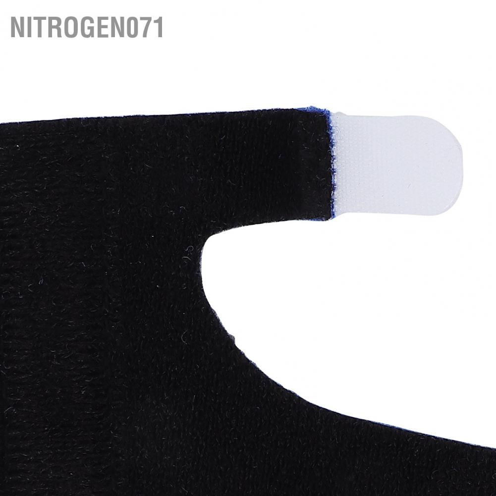 Nitrogen071 Bảo vệ ngón tay em bé Ổn định cái mềm Bộ ổn cho trẻ sơ sinh Nẹp hỗ trợ màu xanh