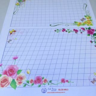 Combo 10 tờ Giấy hoa