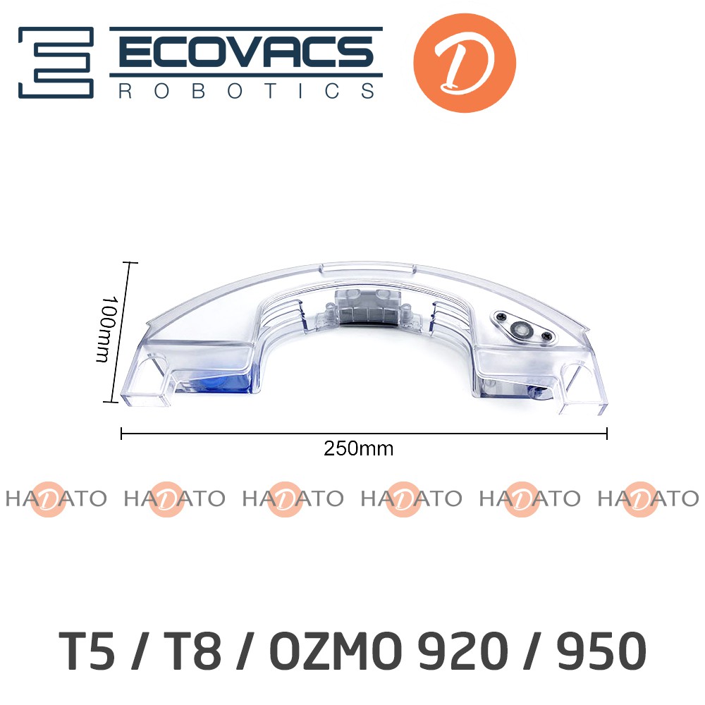 Hộp nước, hộc nước, khay nước robot hút bụi Ecovacs Deebot T5 Hero / T8 Aivi / DX33 / DX55 / DX65 / Ozmo 950 / Ozmo 920