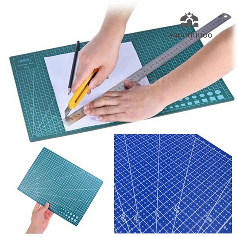 Tấm Lót Hình Chữ Nhật Bằng Pvc Kích Thước 300x220mm Dùng Trong Làm Đồ Da Thủ Công