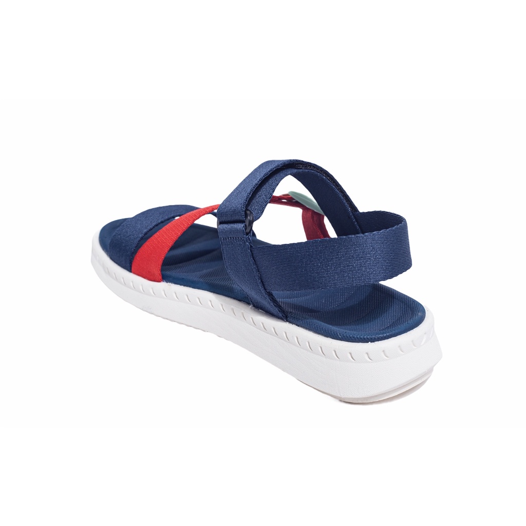 Giày Sandal Nam Thể Thao Quai Dù Unisex YANKI Quai Chéo Sport YK202 - Xanh Đỏ