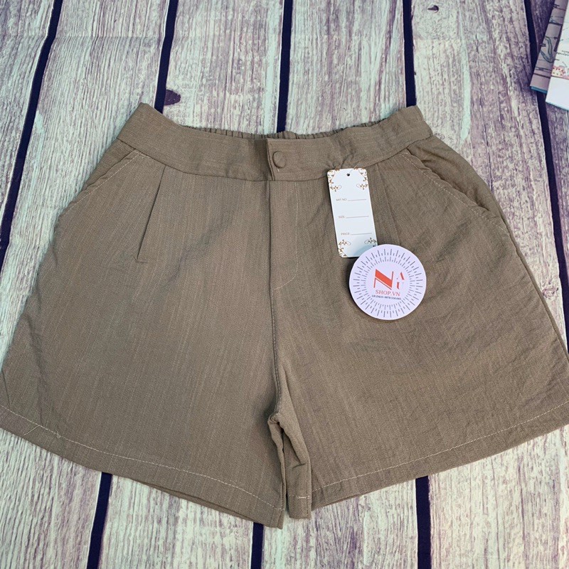 Quần short,quần đùi đũi thái nữ ❤FreeShip❤  siêu mát lạnh nhiều màu Free Size <65kg | BigBuy360 - bigbuy360.vn