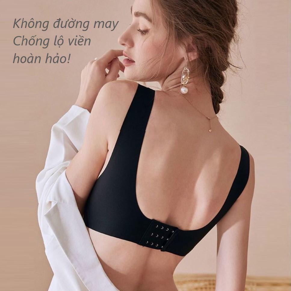 Áo lót đúc su non sữa 3D không gọng đệm mỏng tản nhiệt thoáng mát A07