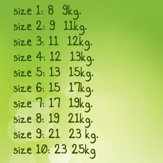 Quần legging lửng size 8-25kg
