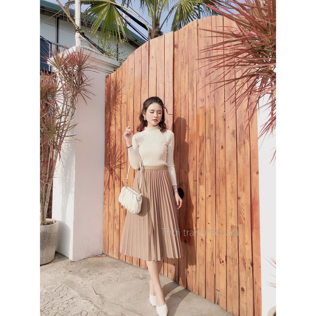 CHÂN VÁY XẾP LY DÀI, CHÂN VÁY XẾP LY CÔNG SỞ. SP15 | BigBuy360 - bigbuy360.vn