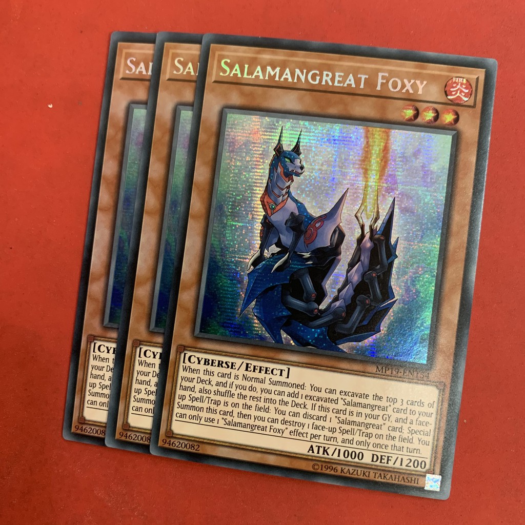 [EN][Thẻ Bài Yugioh Chính Hãng 'Salamangreat Foxy'