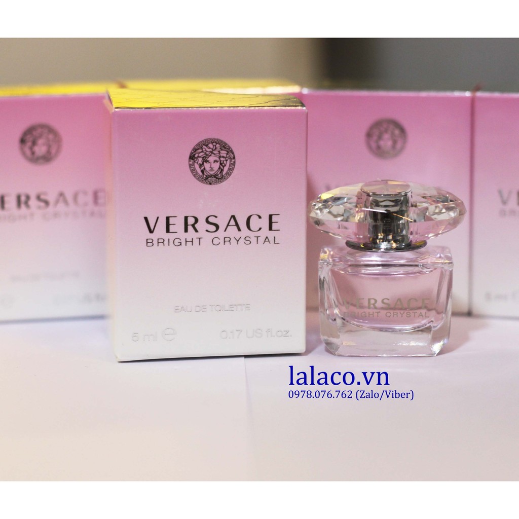 Nước hoa mini Versace Bright Crystal 5ml | BigBuy360 - bigbuy360.vn