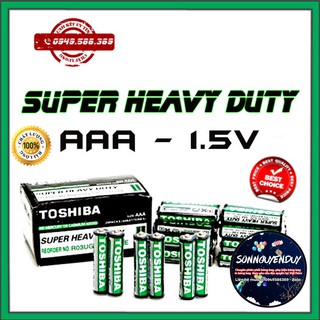 Pin Toshiba AAA - pin 3A - Pin chính hãng - Hộp 40 viên (Sỉ Inbox - Cực rẻ)