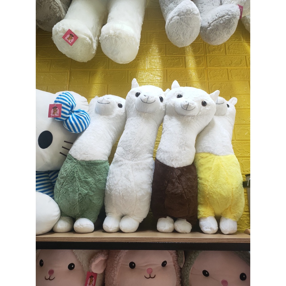 Thú bông ,gấu bông cừu, lạc đà Alpaca đáng yêu lông mịn