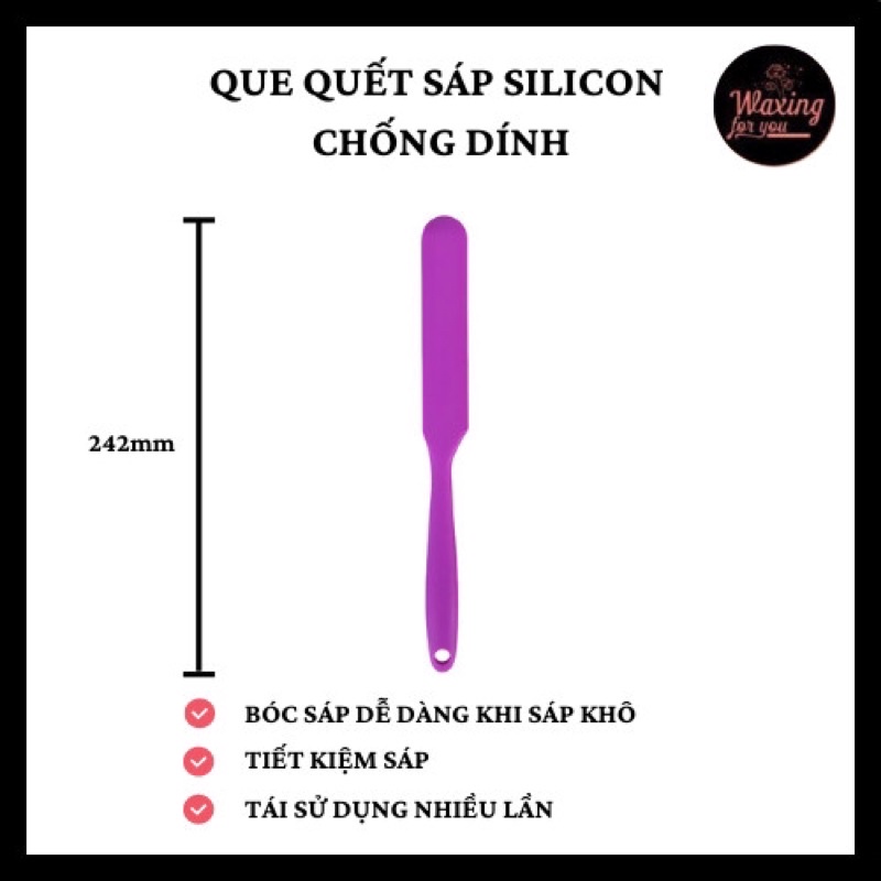 Que phết sáp silicon chống dính