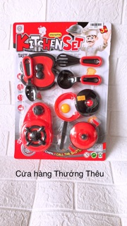 Vỉ đồ chơi nhà bếp, nấu ăn (8562)