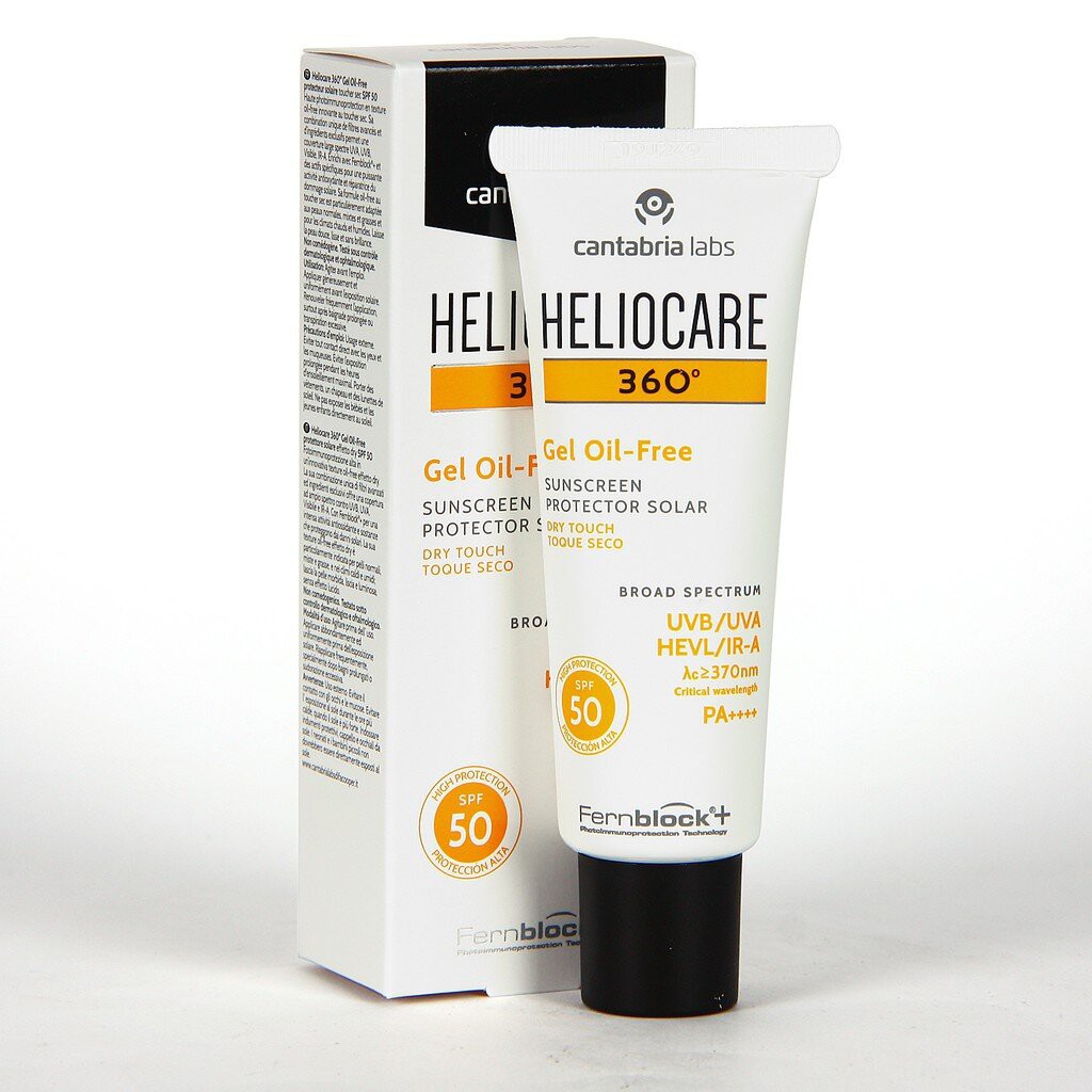 Gel chống nắng Heliocare 360 Gel Oil-Free SPF 50 Sunscreen 50ml (Bill US)