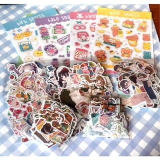 In sticker theo yêu cầu khổ A4 (có decal washi) (nhận in từ 3 tờ trở lên) đọc kỹ mô tả giao hàng từ 10-15 ngày