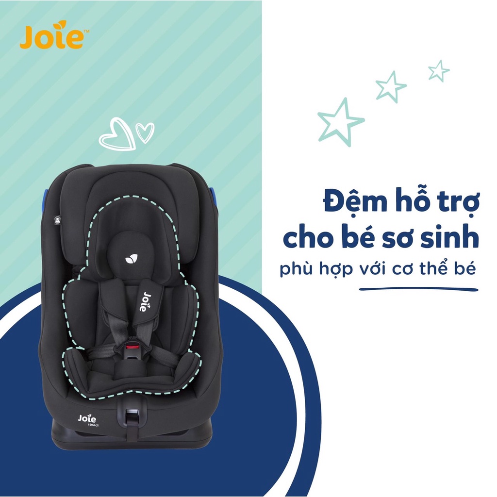 Ghế ngồi ô tô trẻ em sơ sinh đến 4 tuổi, 0-18kg - Joie Steadi