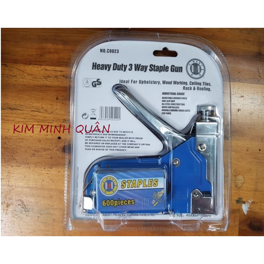 Súng Bắn Ghim Cao Cấp Cầm Tay 4-14mm C0023 CMART ( Bắn Được 3 Loại Đinh Ghim )
