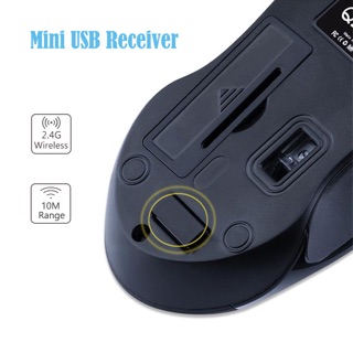 [SALE 10%] Chuột máy tính không dây, mouse T-WOLF Q2
