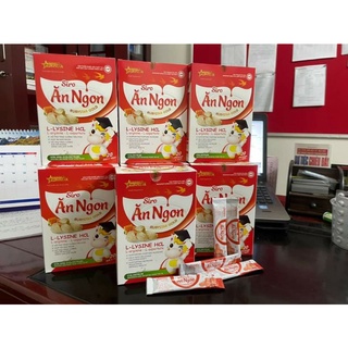 Siro ăn ngon Rubystar Gold - Hộp 20 gói ×10ml