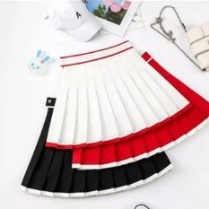 Chân váy pha cạp,  gấu trắng trẻ em,đi học đi chơi,biểu diễn
