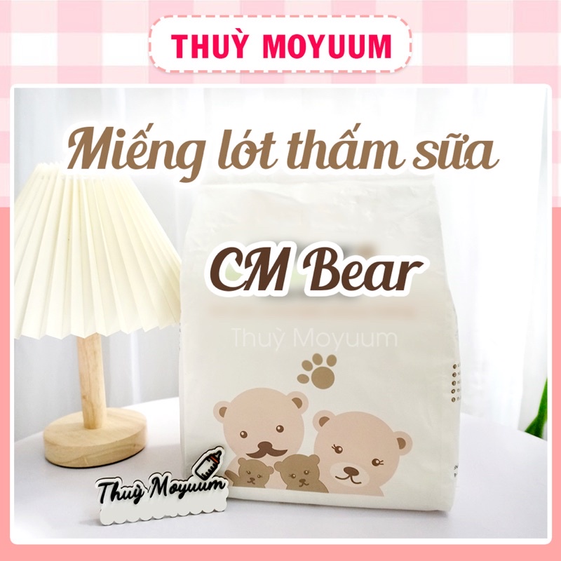 Miếng Lót Thấm Sữa CMBear dùng một lần (Bịch 108 cái)