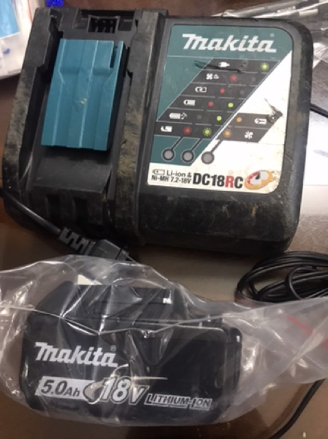 Pin makita hãng 5.0ah , sac Zin