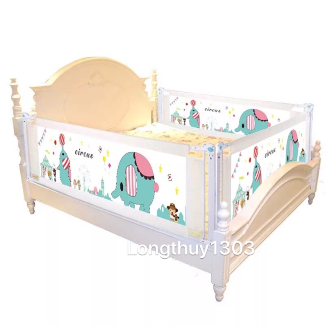 Thanh chắn giường baby number A 1.5m/1.6m/1.8m/2m