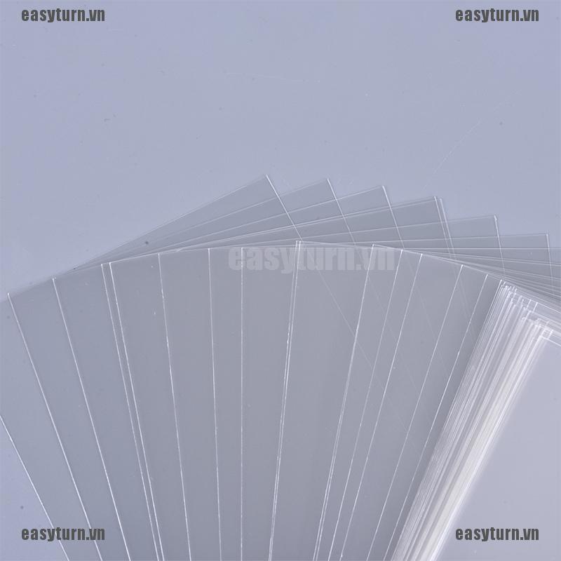 Set 100 Túi Nylon Dùng Để Bảo Quản Tiền Giấy