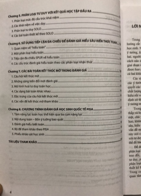 Sách - Đánh giá trình độ toán: Hiểu sâu khái niệm và thành thạo kĩ năng cơ bản trong giải quyết vấn đề