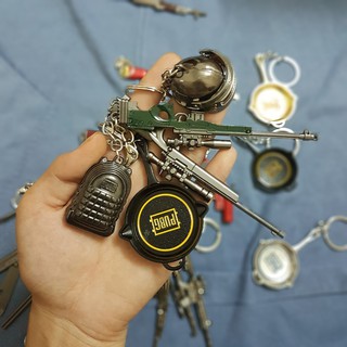 Combo 5 móc khóa PUBG