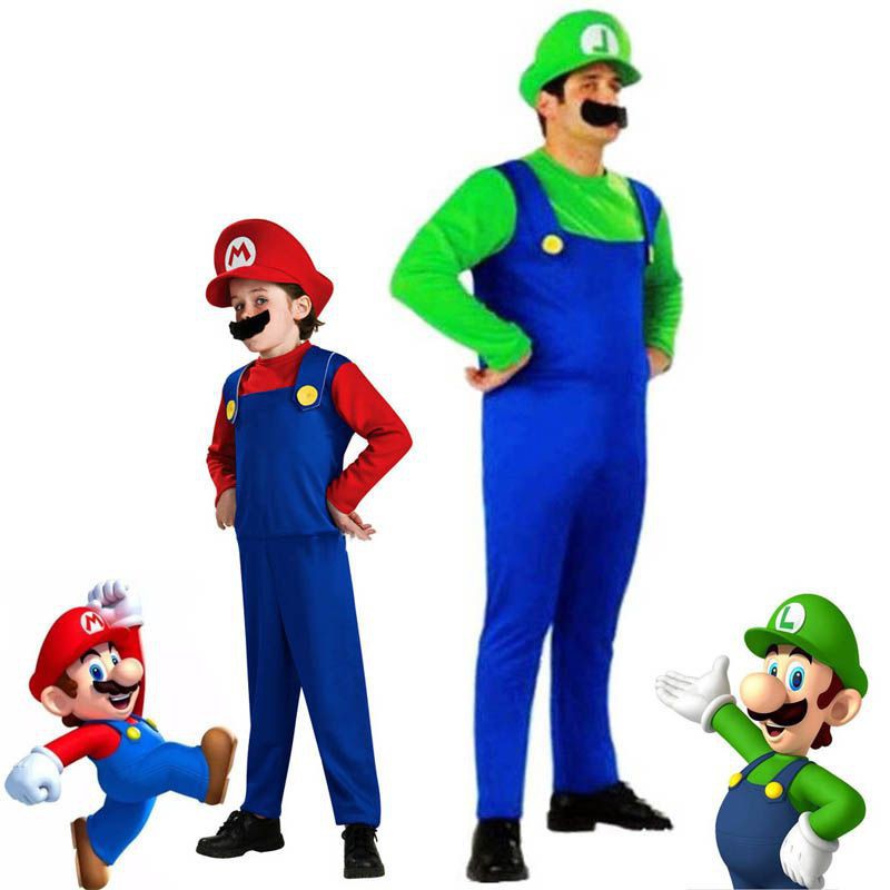 Trang Phục Hóa Trang Nhân Vật Hoạt Hình Super Mario Bros Luigi | BigBuy360 - bigbuy360.vn